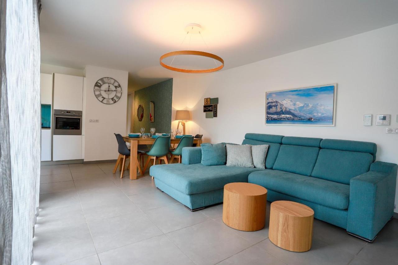 Le Bleu Du Lac 3 Etoiles - Secteur Recherche, Calme & Familiale, A 300M Du Lac & De La Vieille Ville, Garage Prive Annecy Kültér fotó